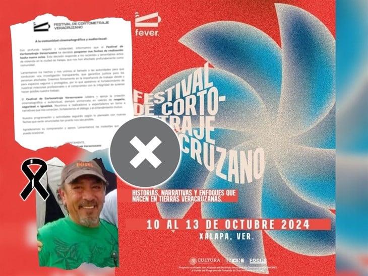 Posponen Festival de Cortometraje Veracruzano tras asesinato de Víctor Muro en Xalapa