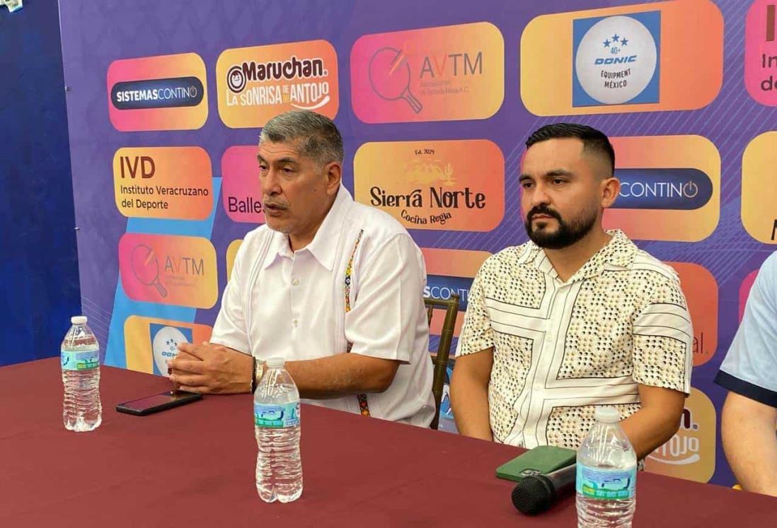 Presentan Nacional de tenis de mesa en Boca