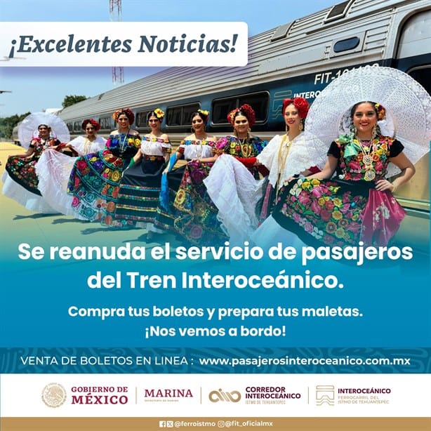 Tren Interoceánico: se reactiva servicio de pasajeros, así puedes adquirir tus boletos