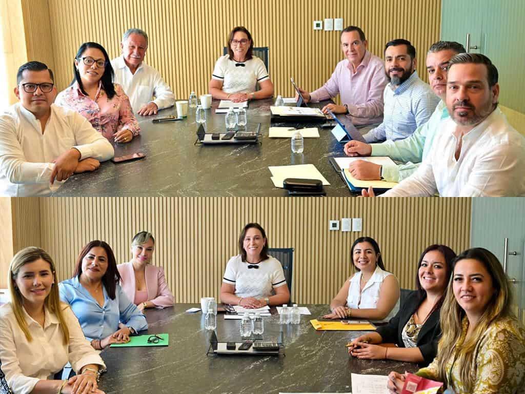 Presenta Rocío Nahle al equipo de DIF Estatal y Sedecop