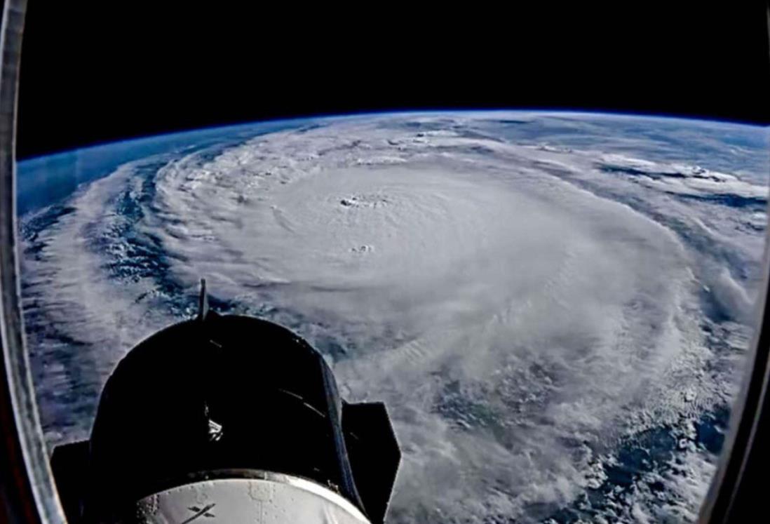 Cápsula de la NASA capta imágenes del huracán Milton | VIDEO