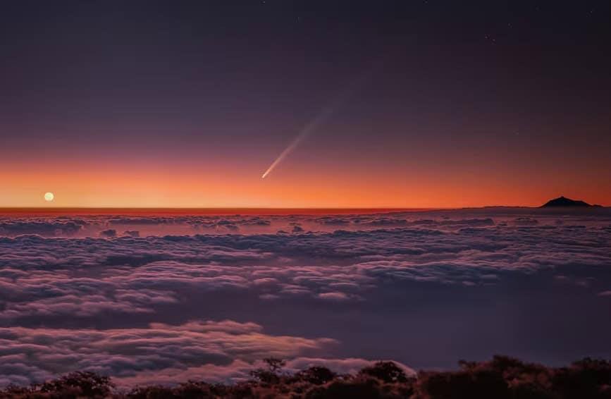 Fecha en que alcanzará su mayor brillo el Cometa del Siglo en México