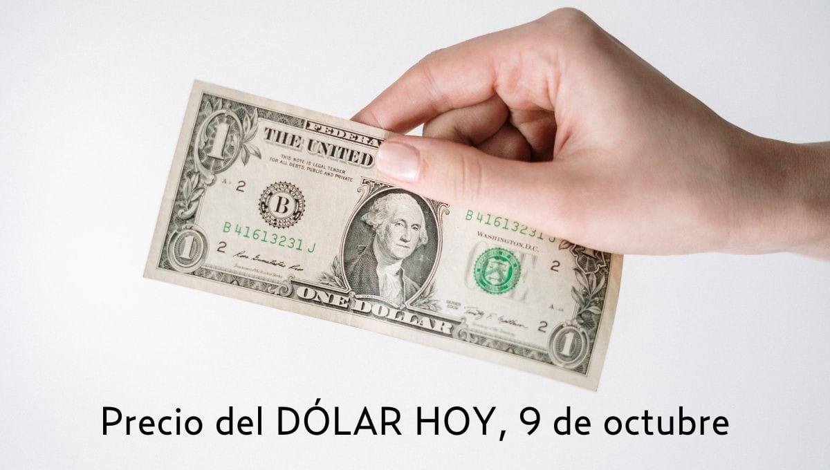 Precio del dolar en México: ¿cuál es el tipo de cambio hoy 9 de octubre?