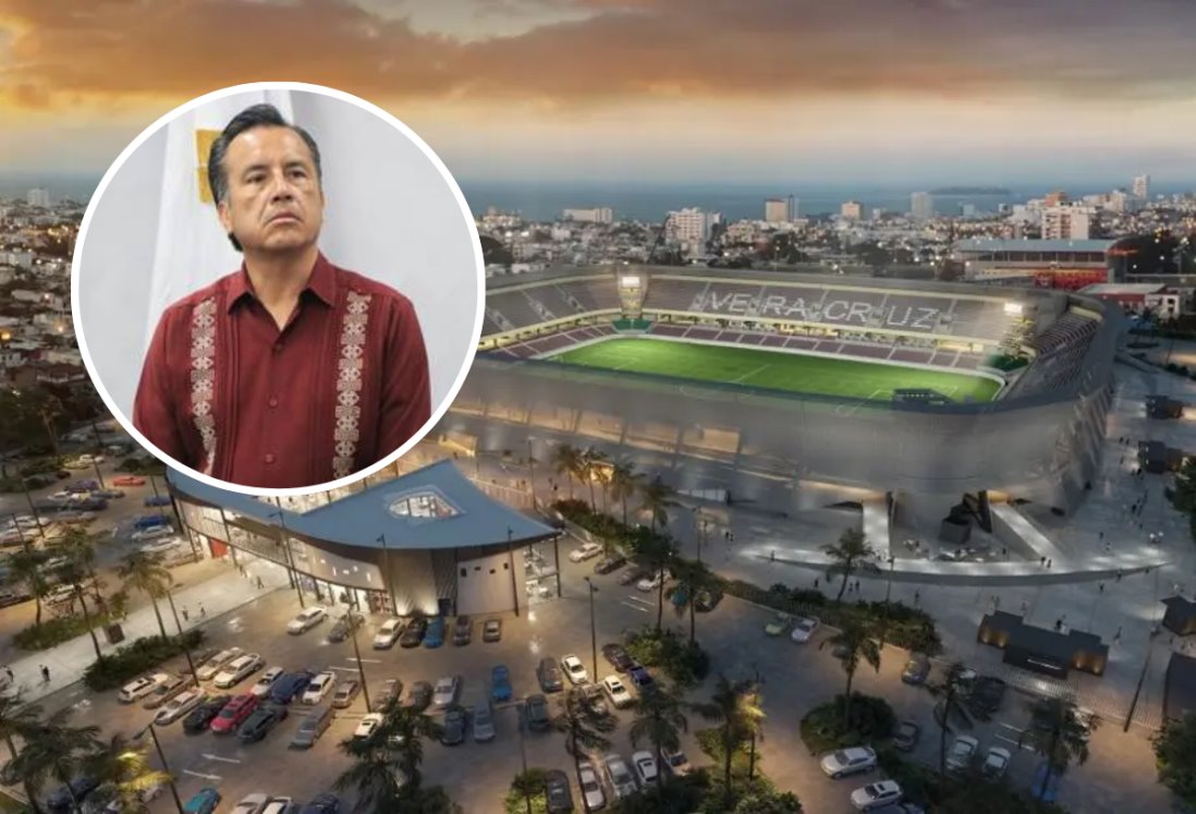 Inaugurará Cuitláhuac García estadio Luis Pirata Fuente sin terminar