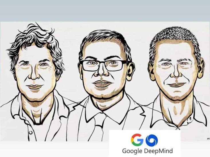 Científicos de Google ganan Nobel por estudio de proteínas con IA