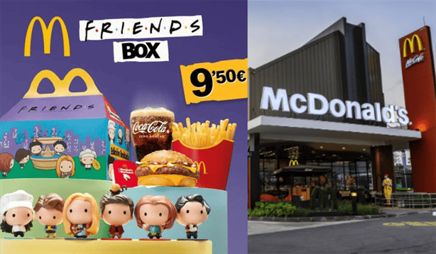 Cajita Feliz de McDonald’s con la temática de Friends ¿Cuándo llegará a México?