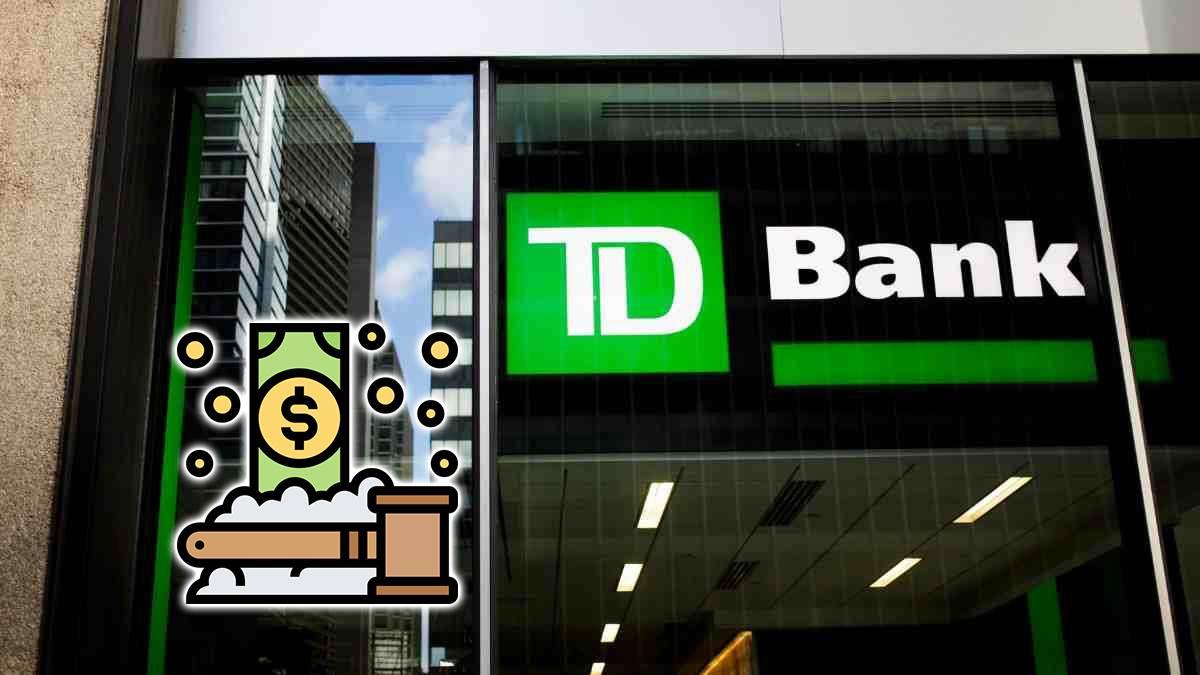 TD Bank pagará acuerdo millonario tras declararse culpable de lavado de dinero