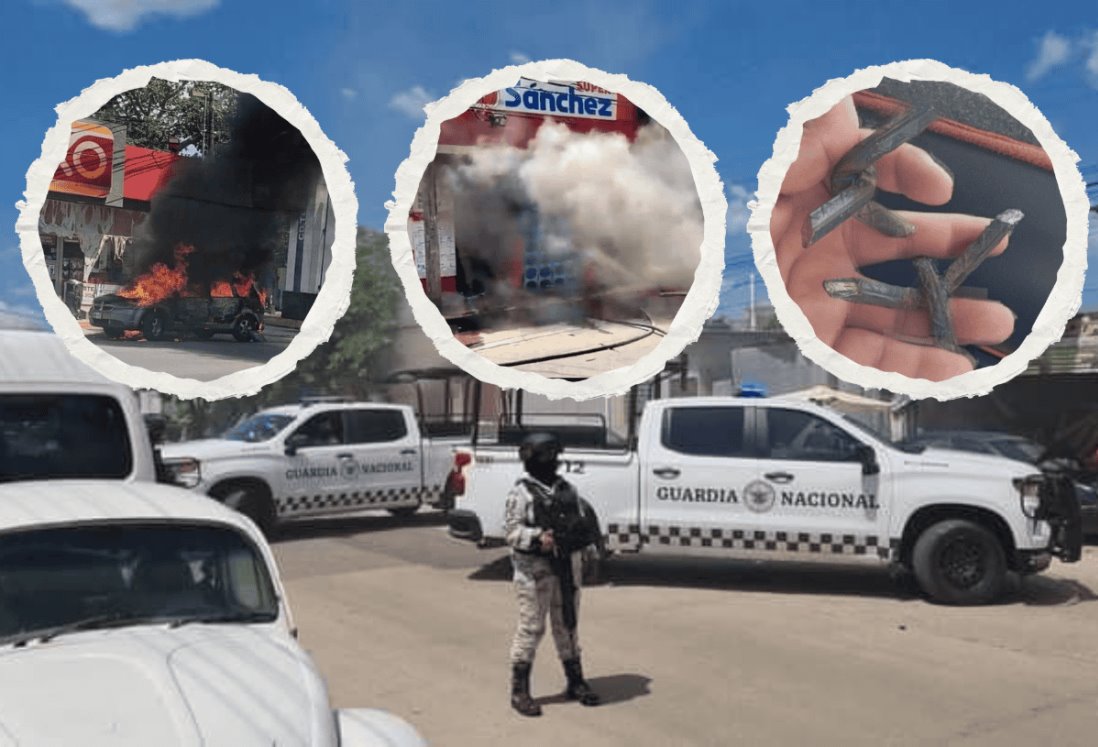 Incendian vehículos y negocios en Villahermosa, Tabasco; dos policías fueron baleados | VIDEO