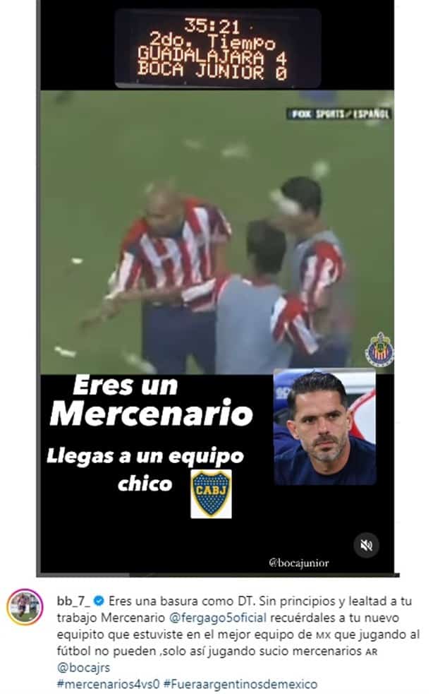 Eres un mercenario; las reacciones a la salida de Fernando Gago de Chivas