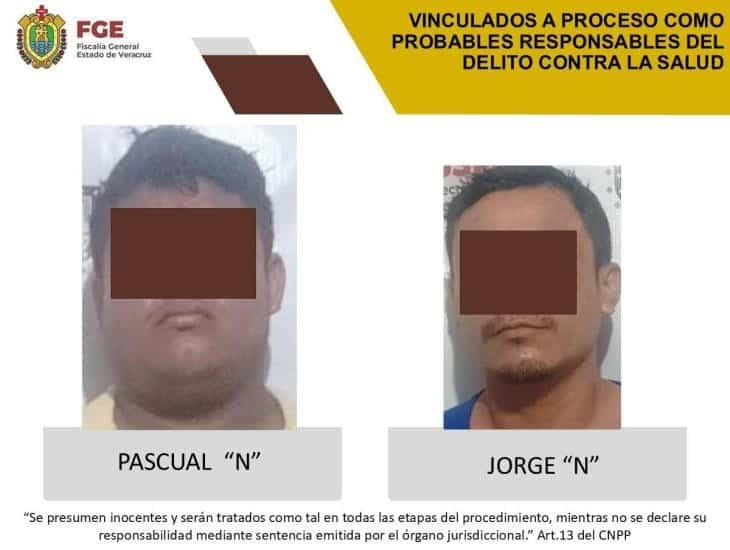 Vinculan a proceso a presuntos narcomenudistas de Las Choapas