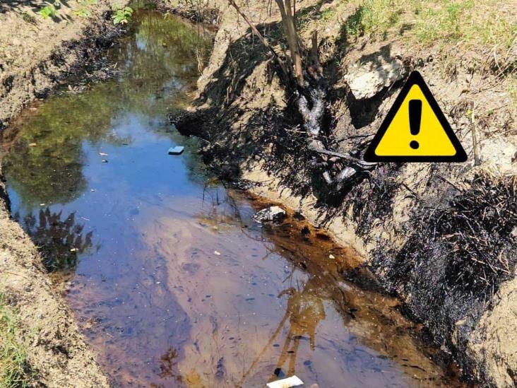 Incontrolable, derrame de hidrocarburo al norte de Veracruz