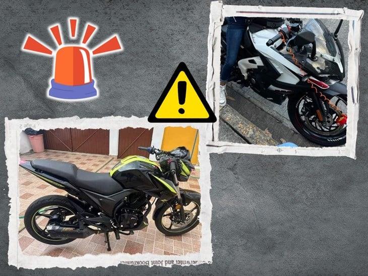 Se registra doble robo de motocicletas en distintos puntos de Córdoba, ¿y la policía?