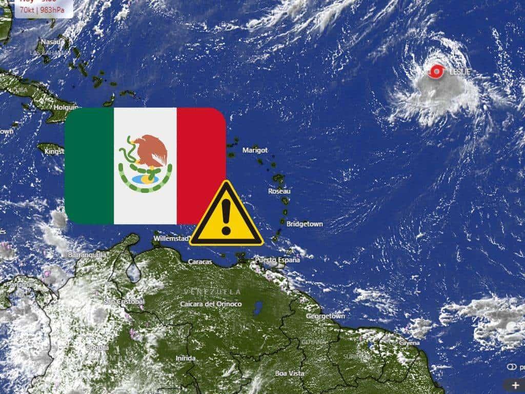 Huracán Leslie: ¿afectará México en su trayectoria? Esto sabemos