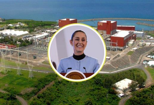 No soy pro-nuclear: Sheinbaum descarta tercer reactor en Laguna Verde