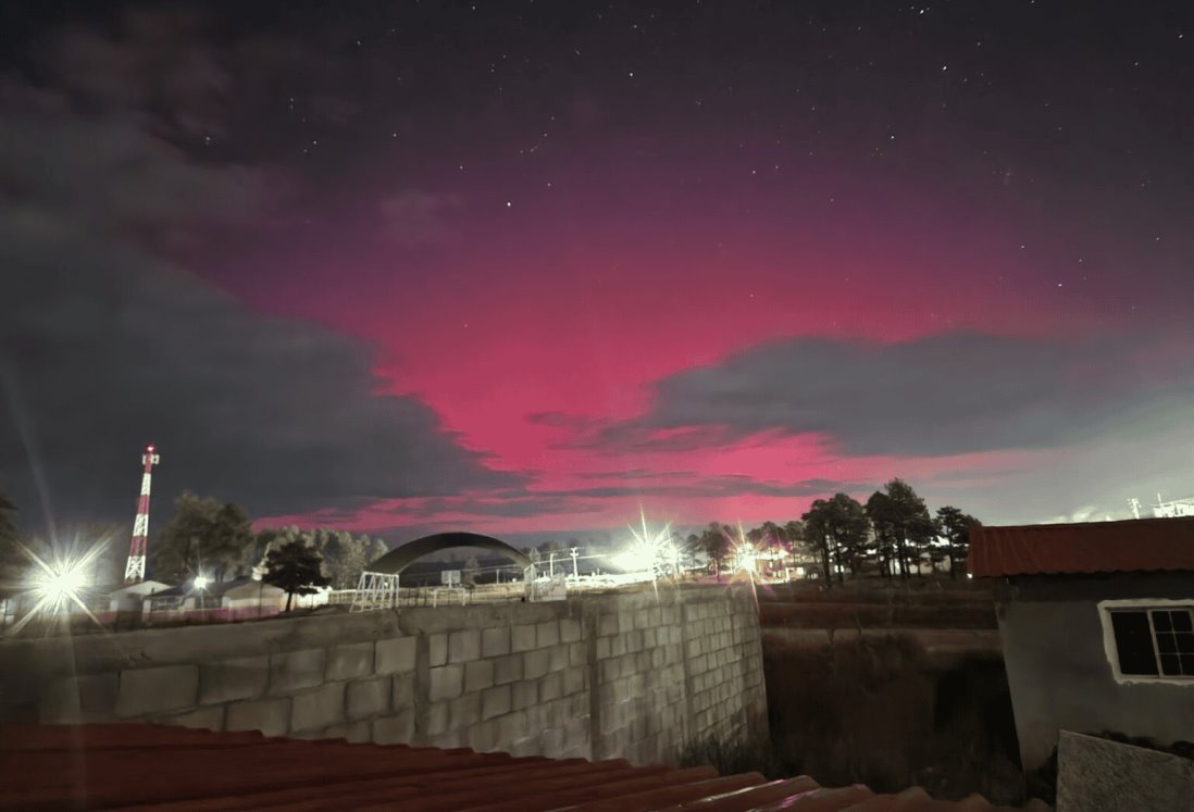 Aurora roja ilumina cielos de México: ¿Se vio desde Veracruz?