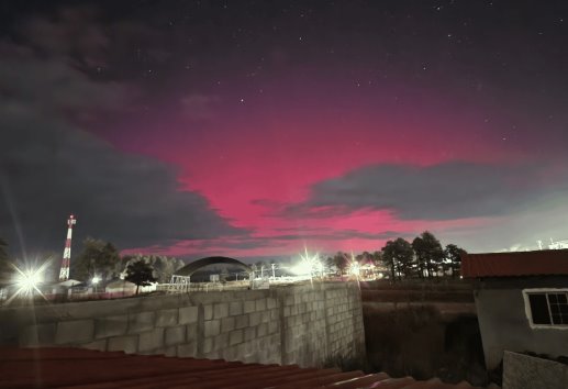 Aurora roja ilumina cielos de México: ¿Se vio desde Veracruz?