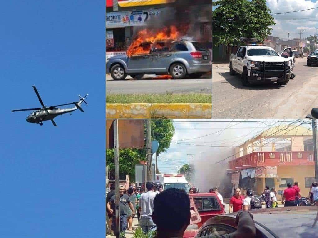 Crimen organizado hace arder a Villahermosa, Tabasco; lo comparan con violencia en Sinaloa | VIDEO