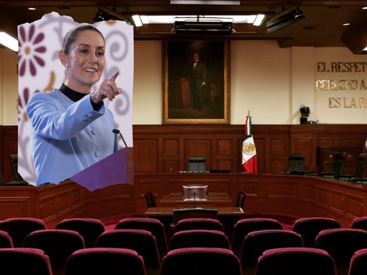 Presidenta descarta reunión con ministros de la Suprema Corte de Justicia de la Nación