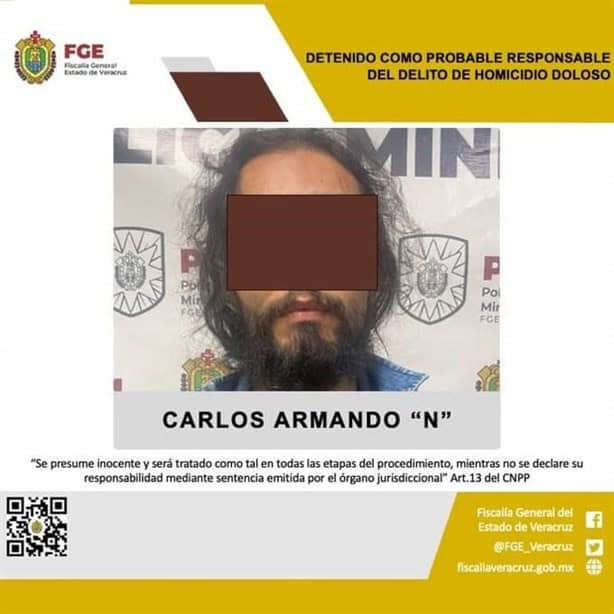 Carlos Armando N, en prisión preventiva por crimen de cineasta Víctor Muro en Xalapa