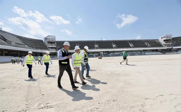 Así avanzan las obras de reconstrucción del estadio Luis "Pirata" Fuente | FOTOS