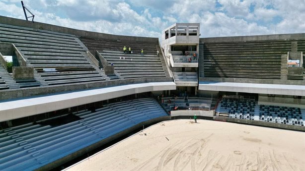 Así avanzan las obras de reconstrucción del estadio Luis "Pirata" Fuente | FOTOS