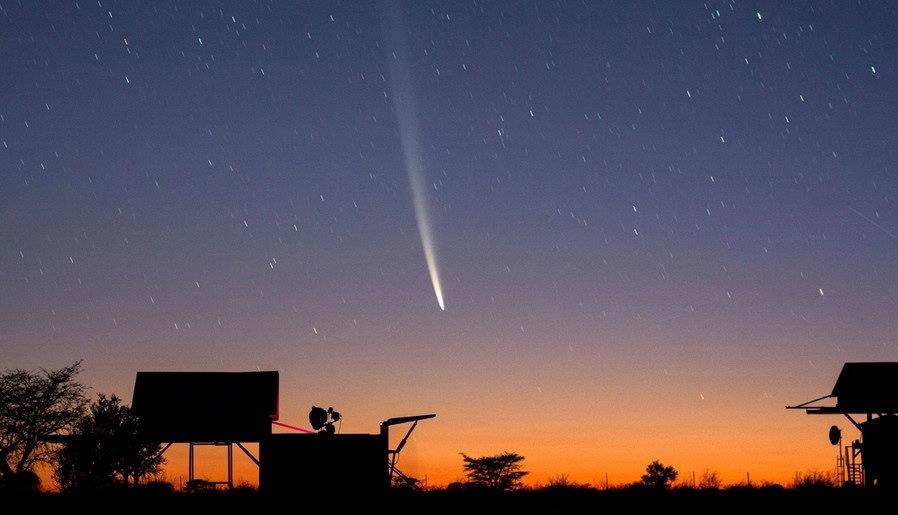 Cómo ver el Tsuchinshan-ATLAS, el cometa que orbita el sol cada 80 mil años