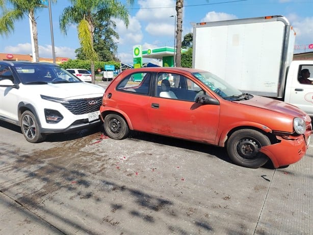 Choque por alcance entre particulares sobre el bulevar Fortín- Córdoba