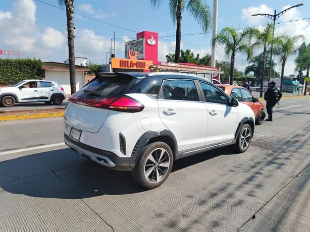 Choque por alcance entre particulares sobre el bulevar Fortín- Córdoba