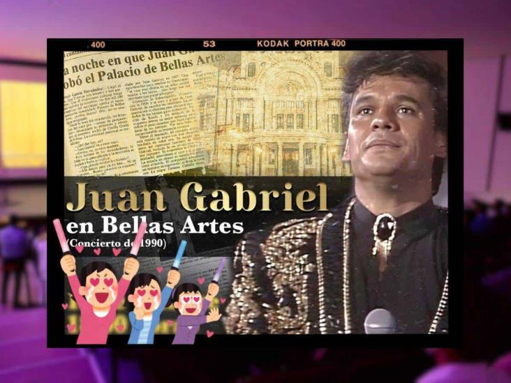 Juan Gabriel en Xalapa; en este lugar podrás revivir el mejor concierto del Divo de Juárez