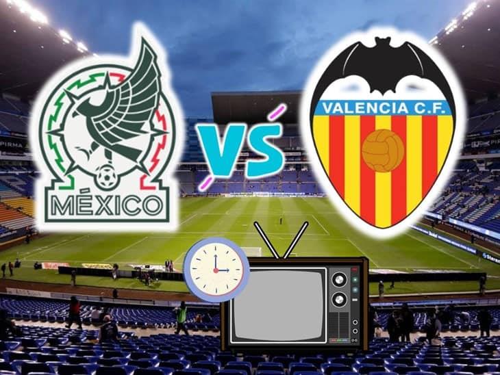 ¿Cuándo y donde ver EN VIVO el México vs Valencia?