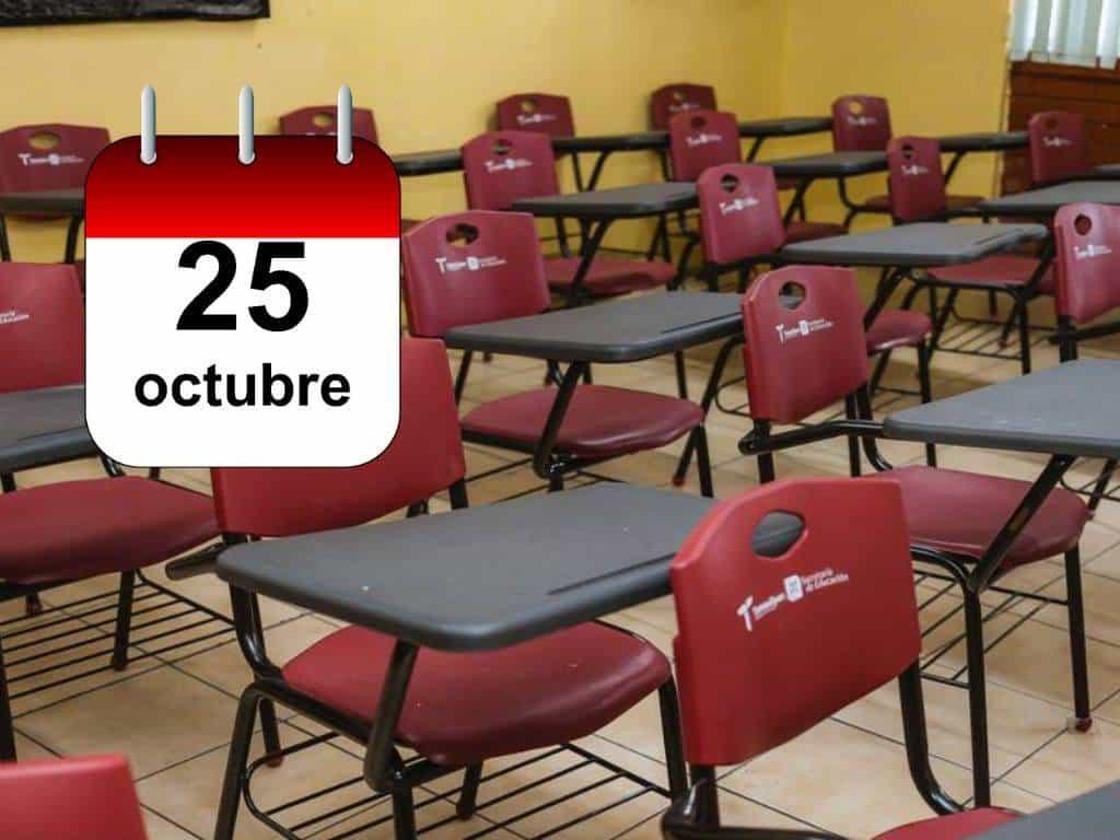 SEP: ¿quiénes no tendrán clases el 25 de octubre y por qué?