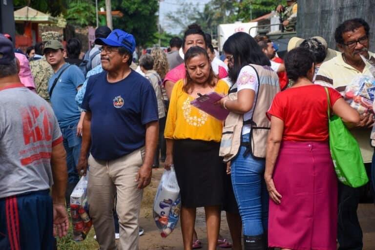 Lluvias dejan 22 mil personas afectadas en Coatzacoalcos