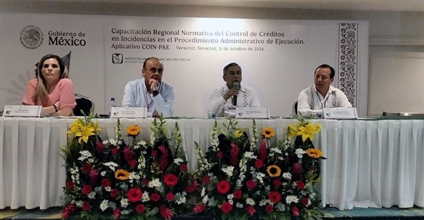 IMSS Veracruz Norte imparte curso de Control de Créditos en Incidencias a personal de Afiliación Cobranza