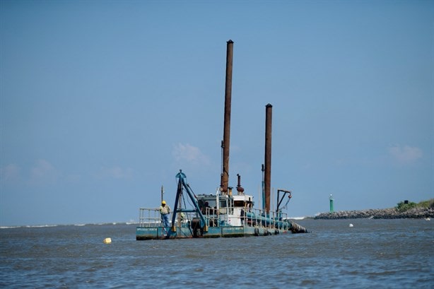 Dragado rescata la pesca y el turismo en el río Jamapa; se invirtió 50 mdp