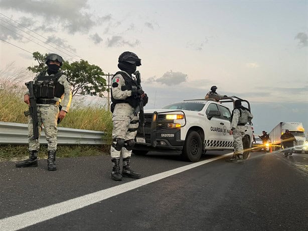 Gran movilización por hallazgo de cuerpos en la carretera Veracruz-Cardel | VIDEO