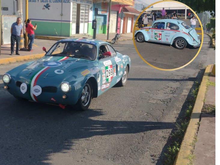 Carrera Panamericana cruza centro de Veracruz a toda velocidad