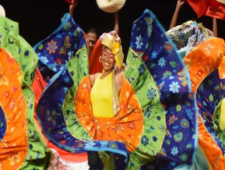 Colombia pone color al Festival Internacional del Folklore Veracruz Puerta de las Américas