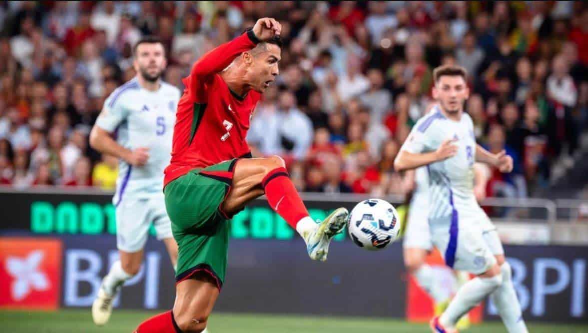 Anota Cristiano Ronaldo en triunfo sobre Polonia