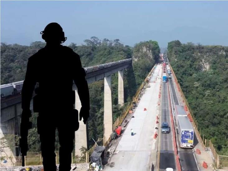 En puente de Metlac, obras dejan a conductores a merced del hampa