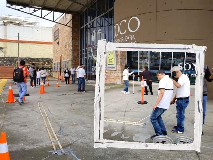 Realizan con éxito la 1era Caminata del Bastón Blanco en Orizaba, en empatía a las personas ciegas