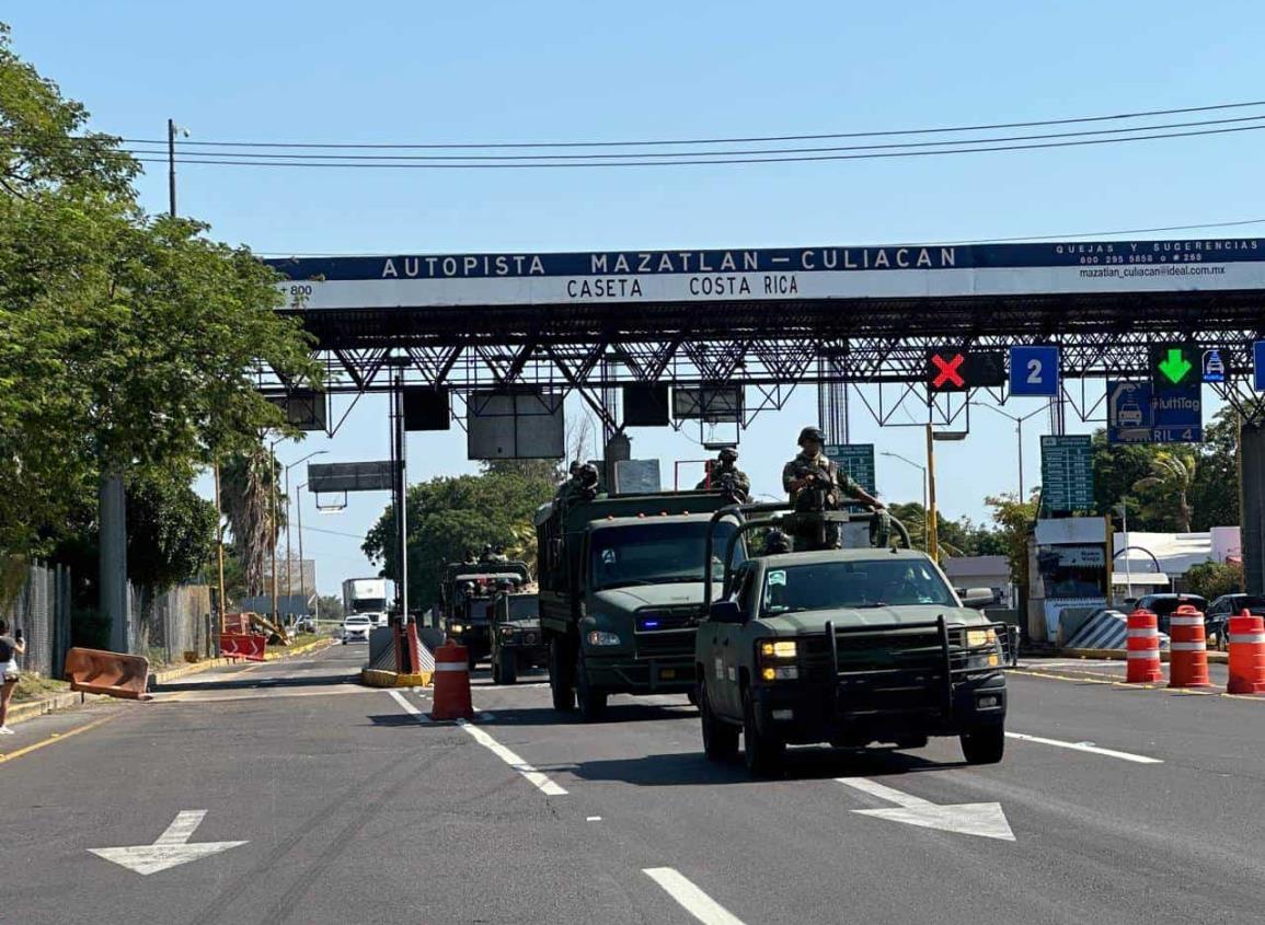 Refuerzan con 200 militares más las acciones contra la inseguridad en Sinaloa