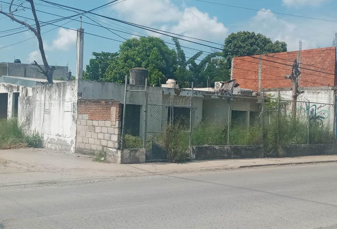 Así se encuentra el  módulo de la Policía Intermunicipal Veracruz-Boca del Río en la colonia Dos Caminos