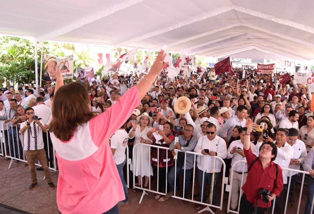 Rocío Nahle promete incrementar el presupuesto al campo veracruzano