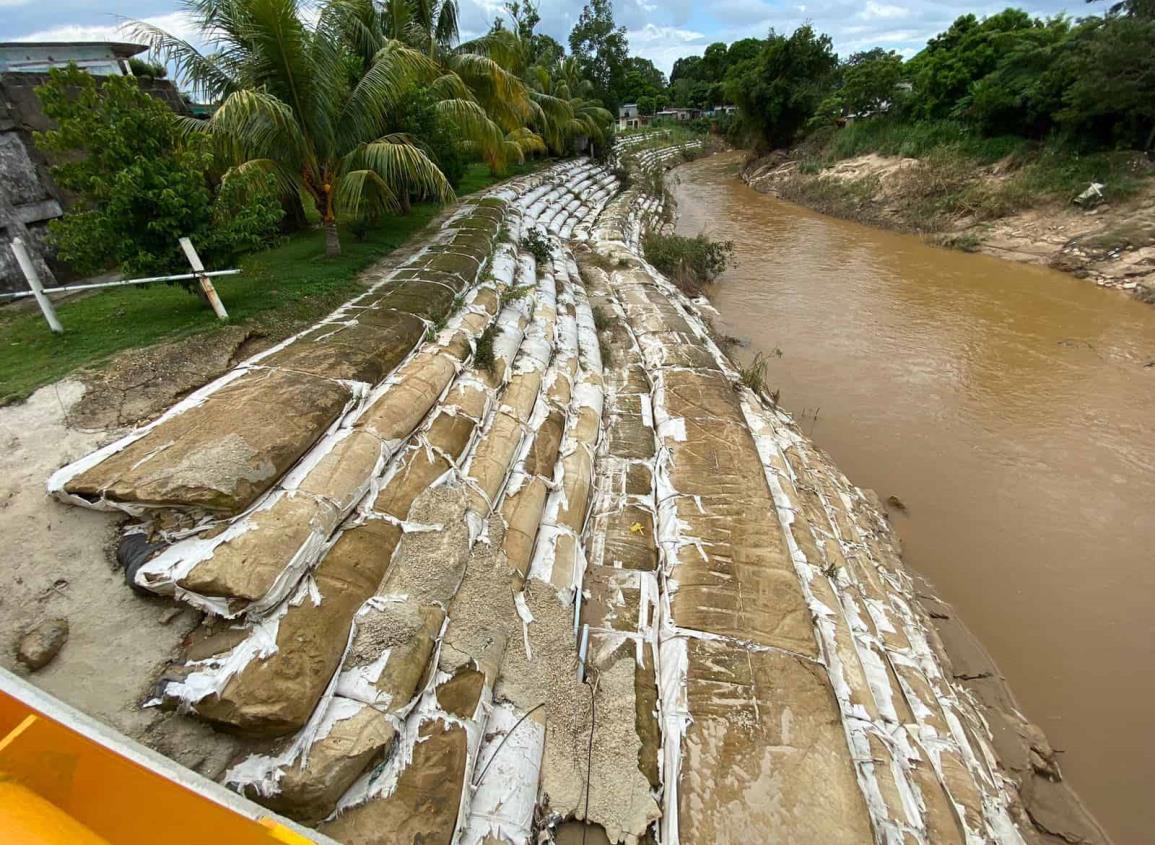 Bolsacreto pierde cobertura de contención en el arroyo Agua Dulce