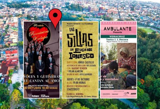 ¿Aburrido?; checa las actividades culturales en Xalapa esta semana