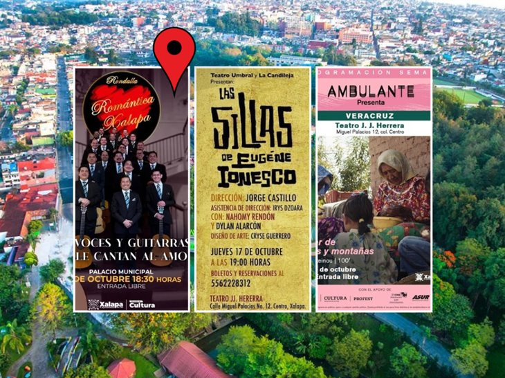 ¿Aburrido?; checa las actividades culturales en Xalapa esta semana