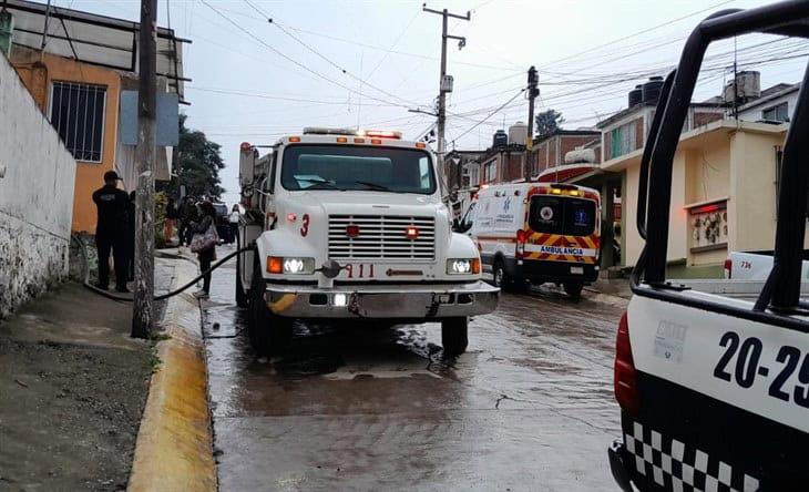 Incendio en un departamento de Las Trancas moviliza rápidamente a Bomberos