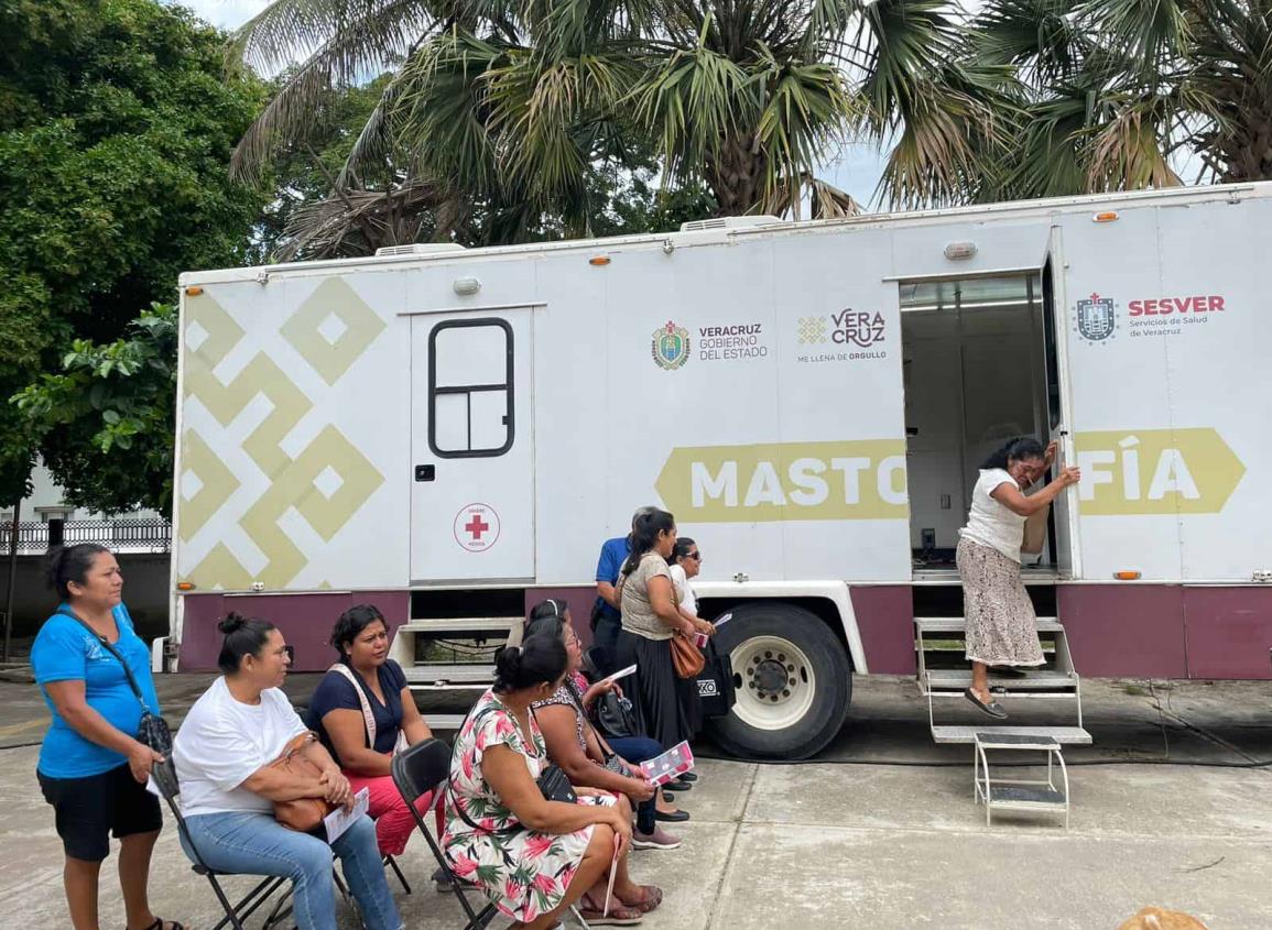 Hospital General de Minatitlán realizó una jornada de mastografía gratuita