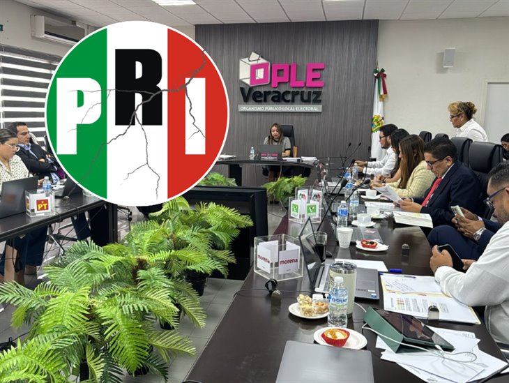 ¡PRI casi borrado de Veracruz!; recibió aproximadamente 1,517 votos en cada municipio