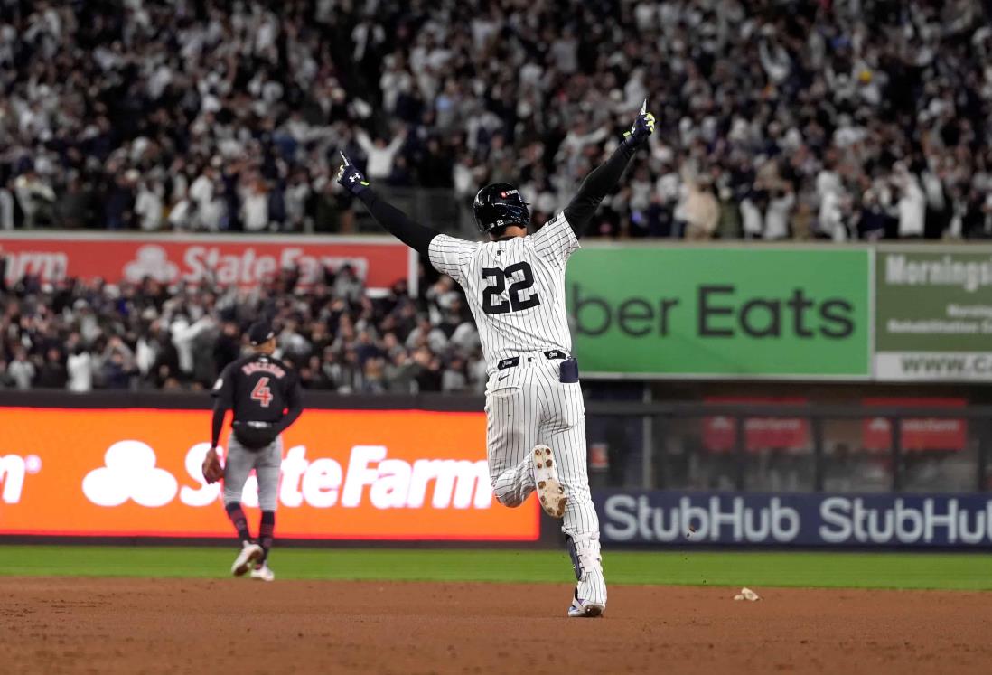 Vence Yankees a Cleveland en la Final Americana